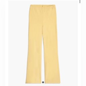 RUCHED JERSEY KNIT PANTS